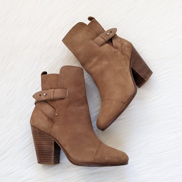 Rag & Bone Kinsey Light Brown Suede Ankle Boots Size EU 36 | US 6 - Picture 14 of 14